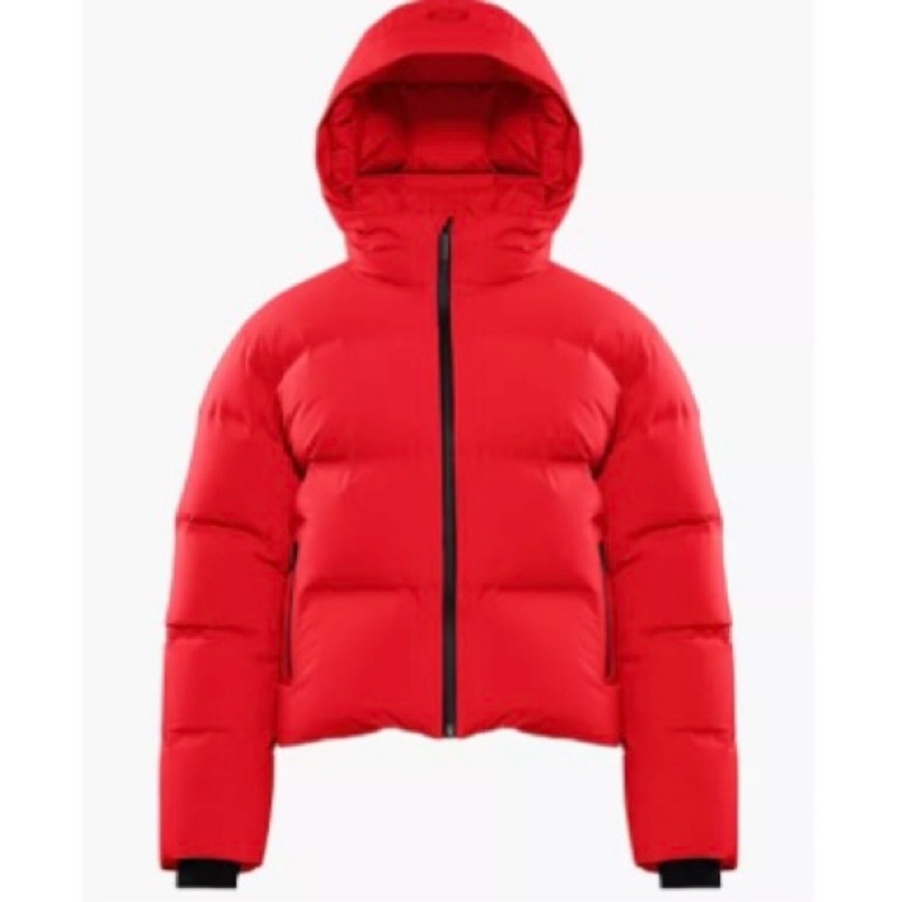LIKE NEW - Super Puff 2o Shorty Rainstop - Size S - colour Red